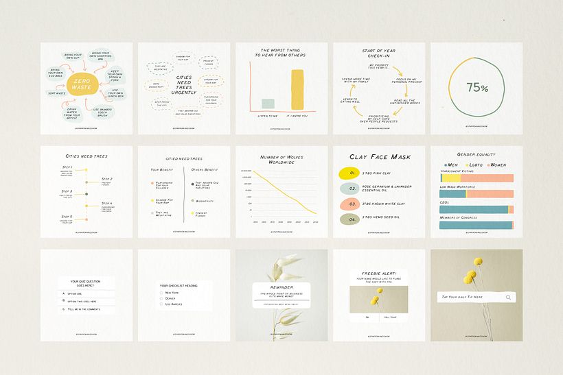 Charts and Graphs Social Kit 4