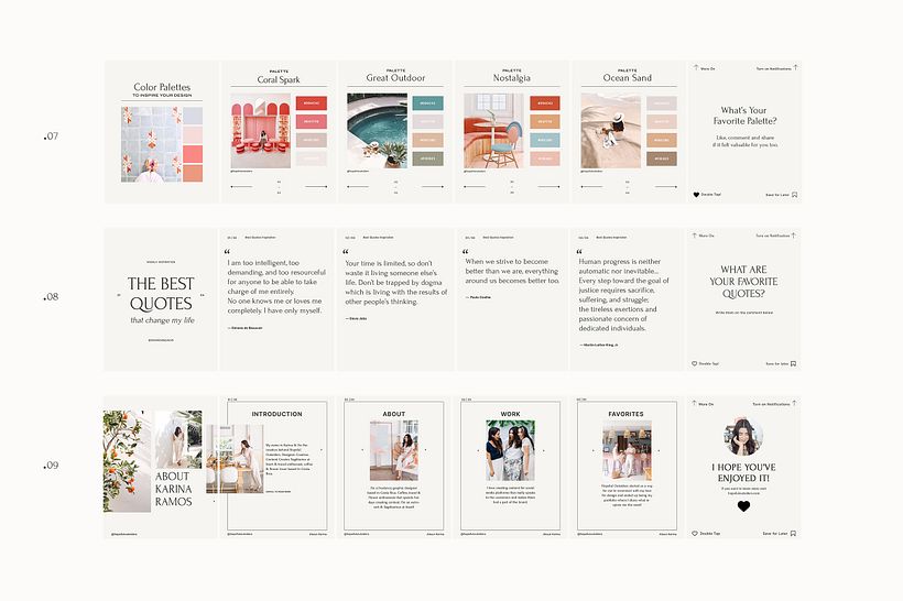 Step by Step Carousel for Canva 8