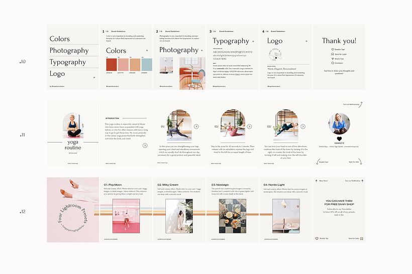 Step by Step Carousel for Canva 9