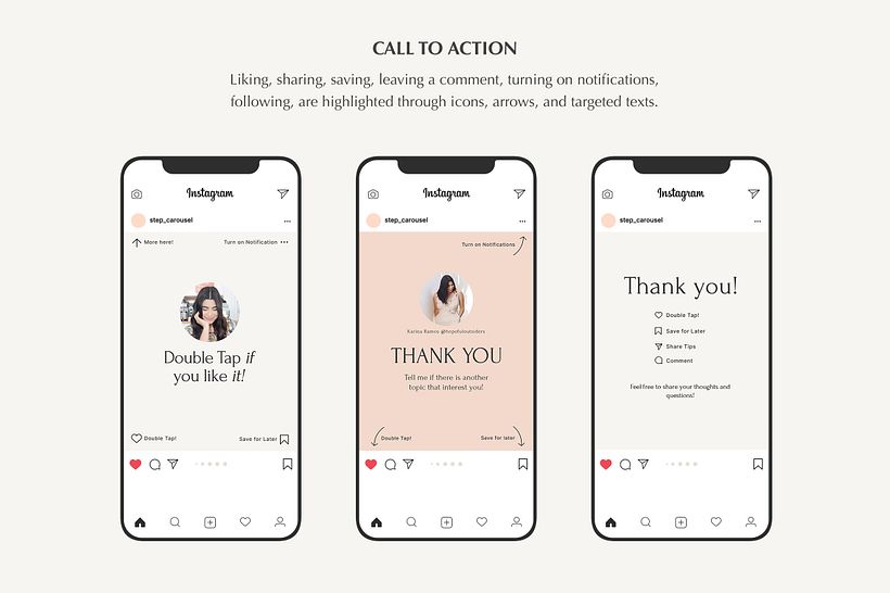Step by Step Carousel for Canva 3