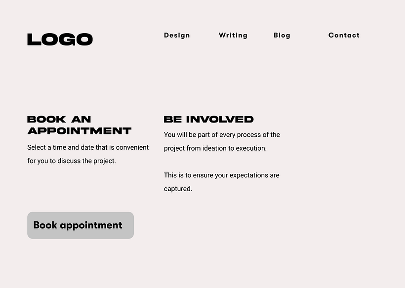 My project in Introduction to UX Writing course 3