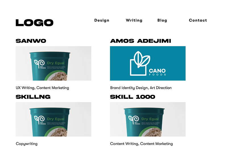 My project in Introduction to UX Writing course 8