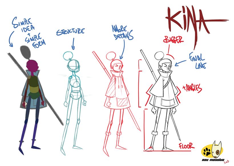My project in Introduction to Design of Characters for Animation and Video Games course 7