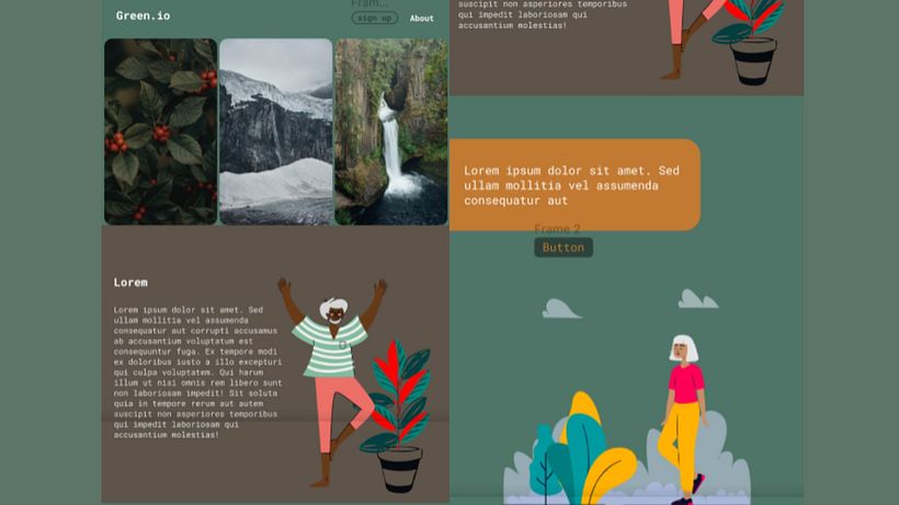 Meu projeto do curso: Web design com Figma: criação de interfaces eficazes 1
