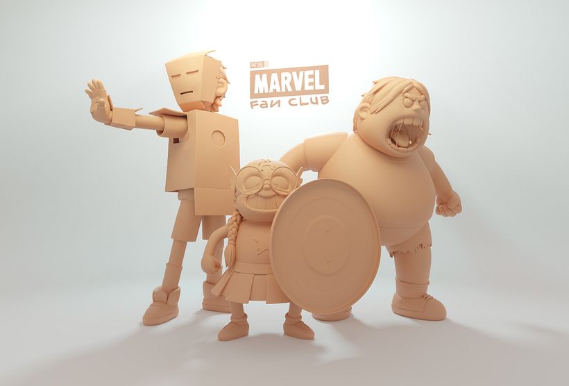 Marvel Fan Club - Maquettes