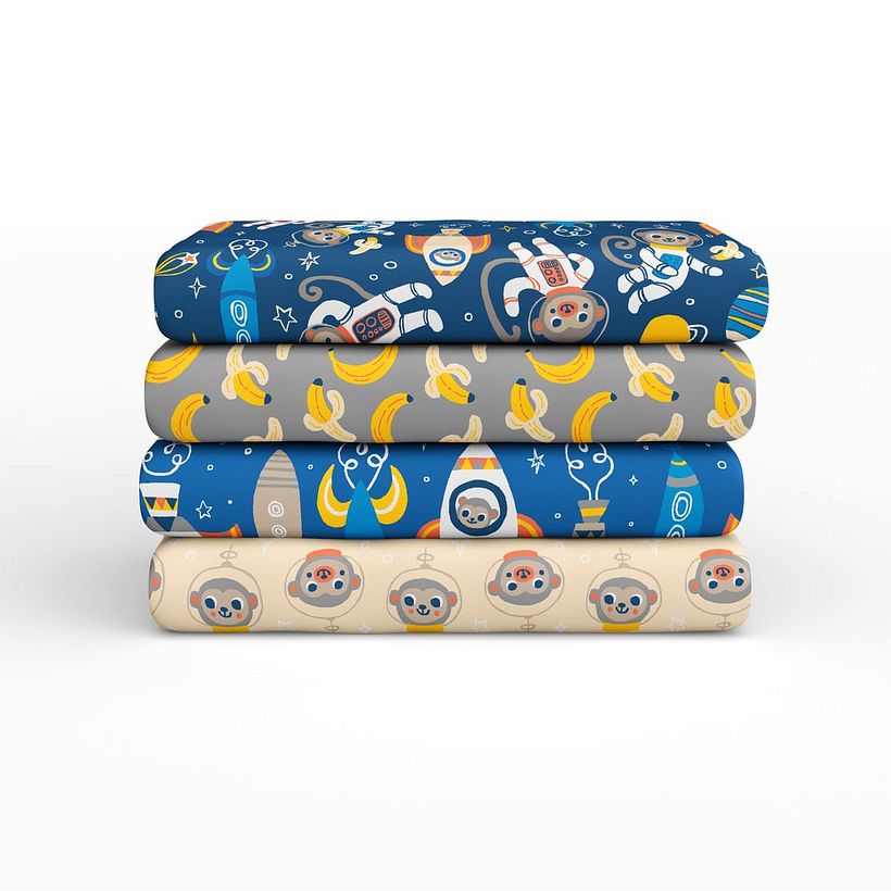 Fabric Collection - Space Monkeys 2