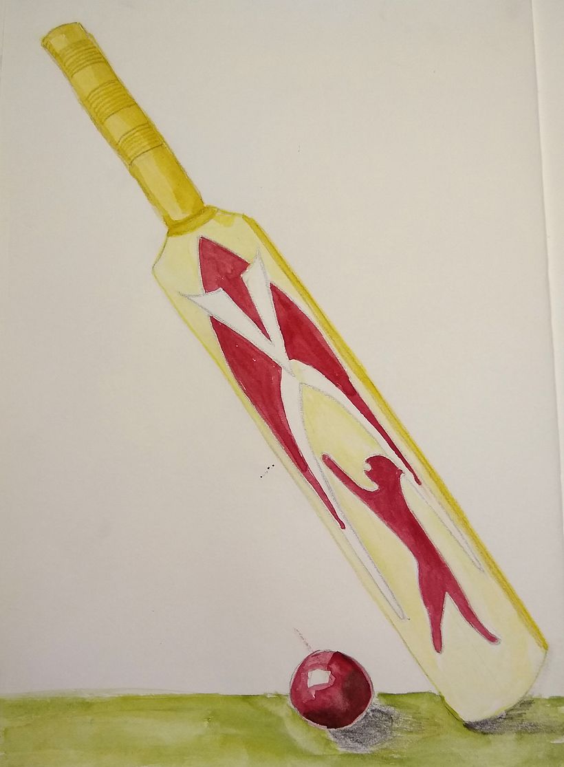 Day 31 Bat. Cricket kept my (adult) sons sane during lockdown last year.