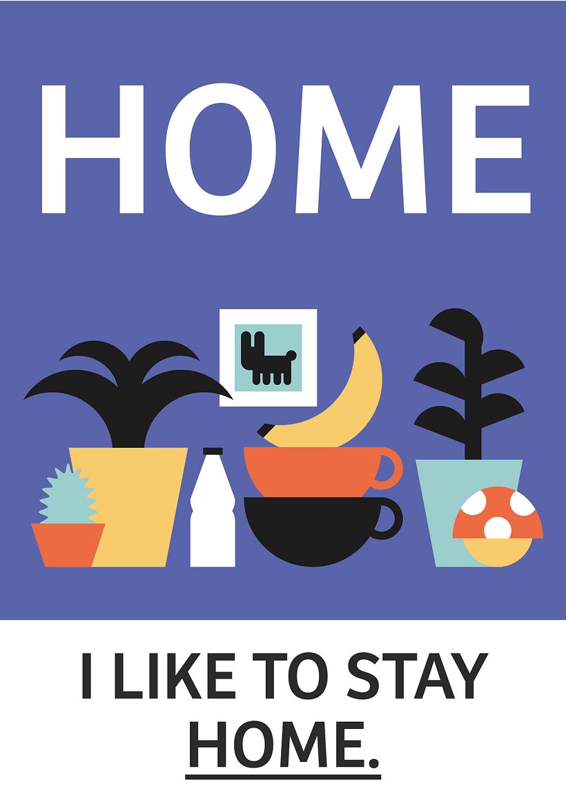 My project in Visual Identity Design: Clean and Simple Geometry course 3