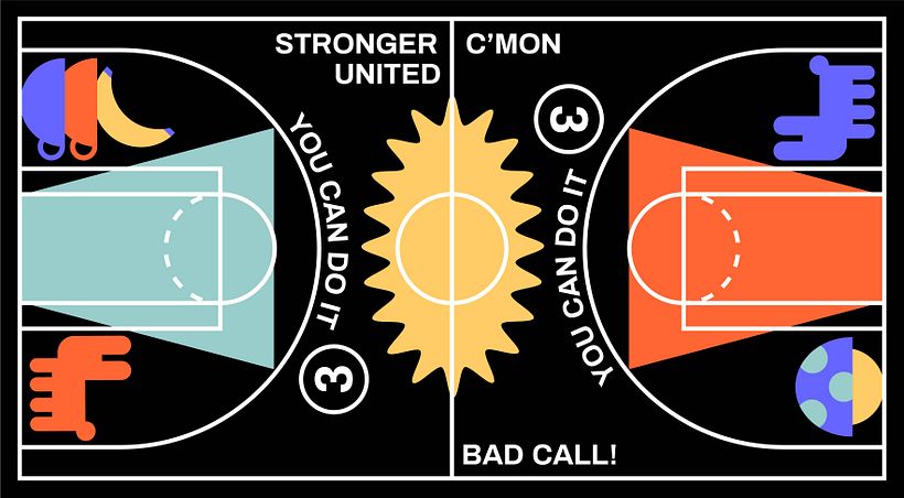 My project in Visual Identity Design: Clean and Simple Geometry course 4