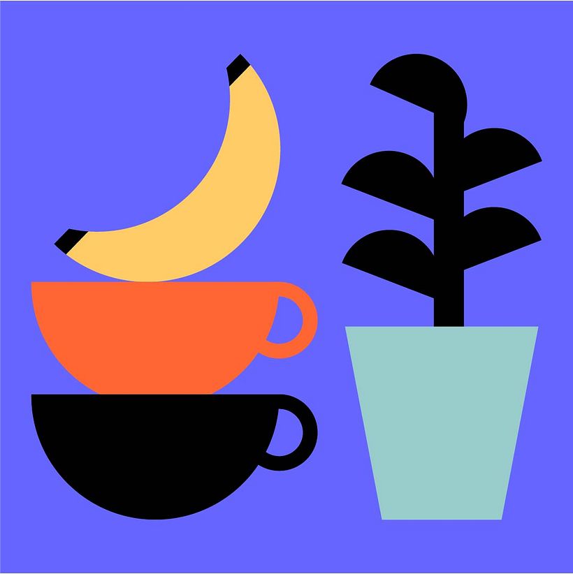 My project in Visual Identity Design: Clean and Simple Geometry course 5