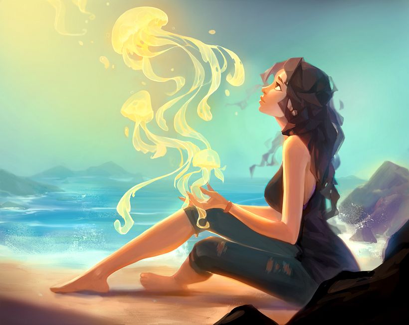 My project in Character Digital Painting: Creating Magical Scenes course 2
