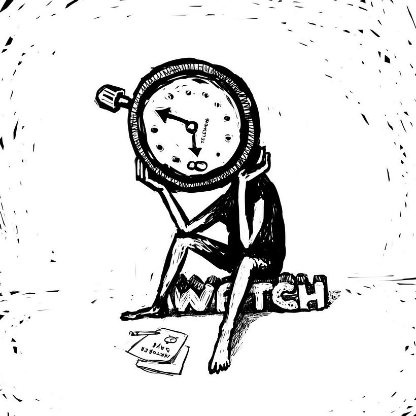 #watch #inktober #day8