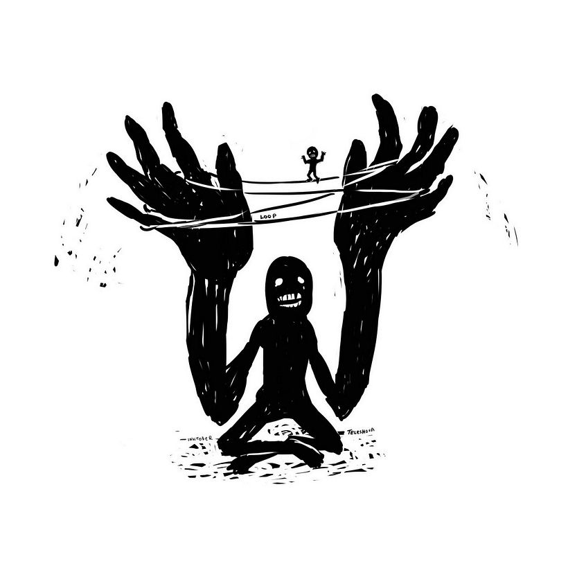 #loop #inktober #day19