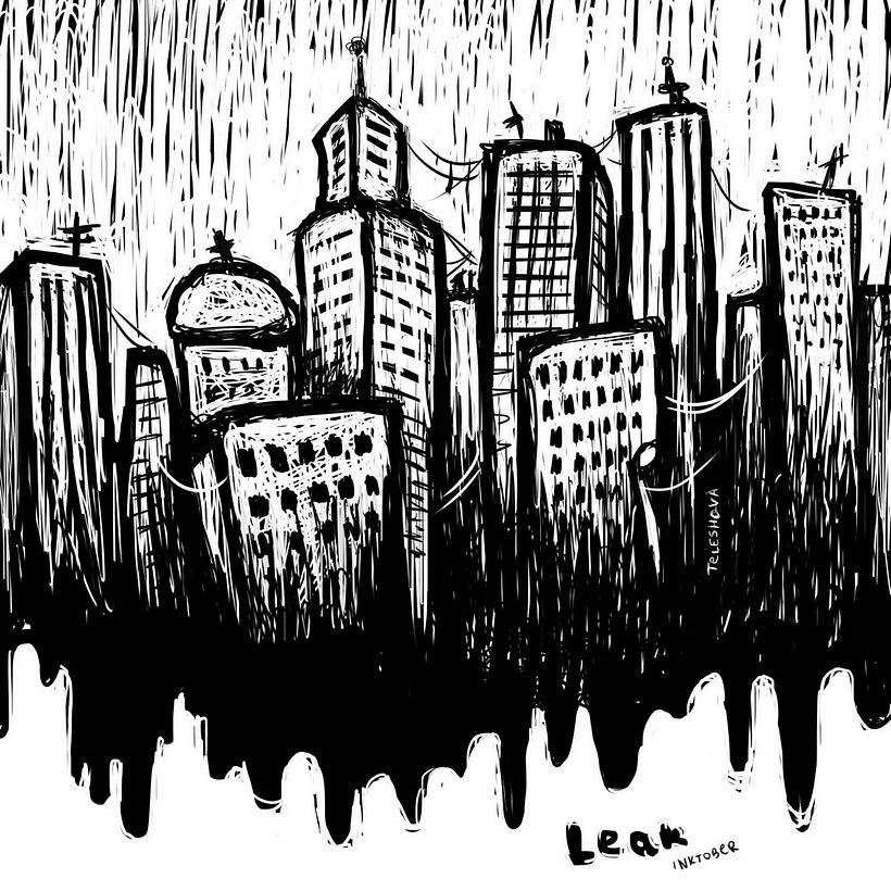 #leak  part 2 #inktober #day23