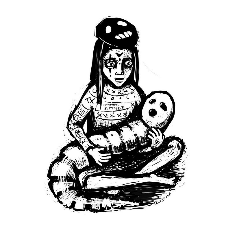 #slither #inktober #day29