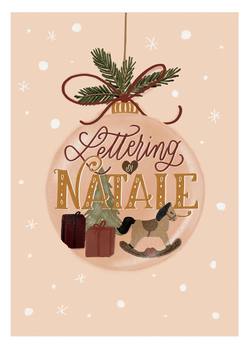 Lettering di Natale 1