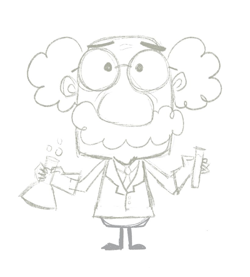 My project in Cartoon-Style Character Design with Procreate course 3