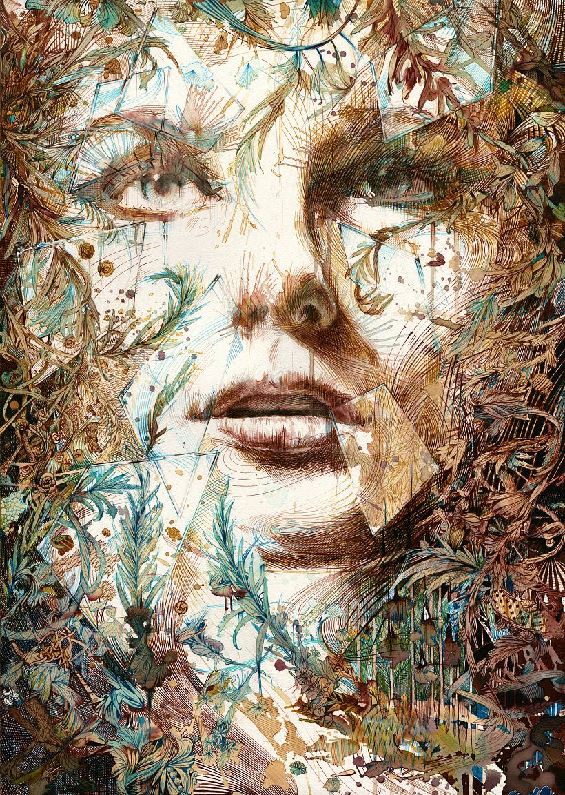 Just out of Reach - Step by Step painting[/url], by Carne Griffiths.