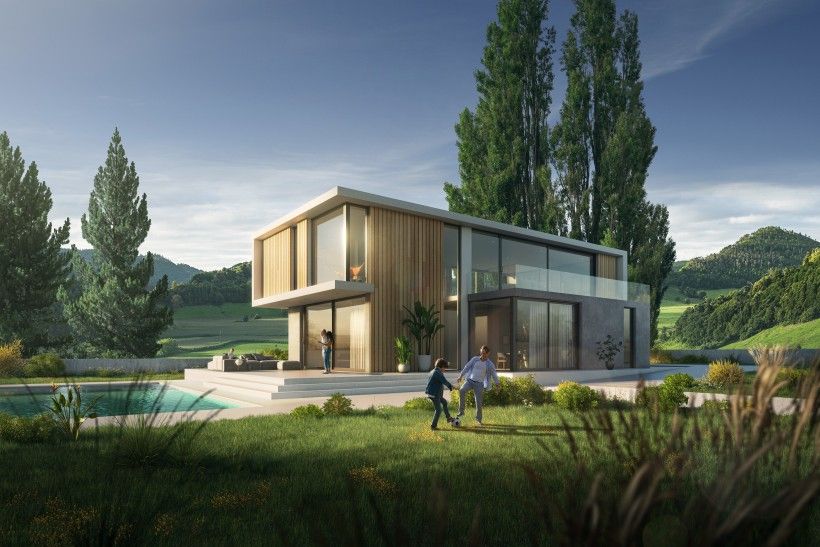 Residence in Tuscany, by Carles Marsal.
