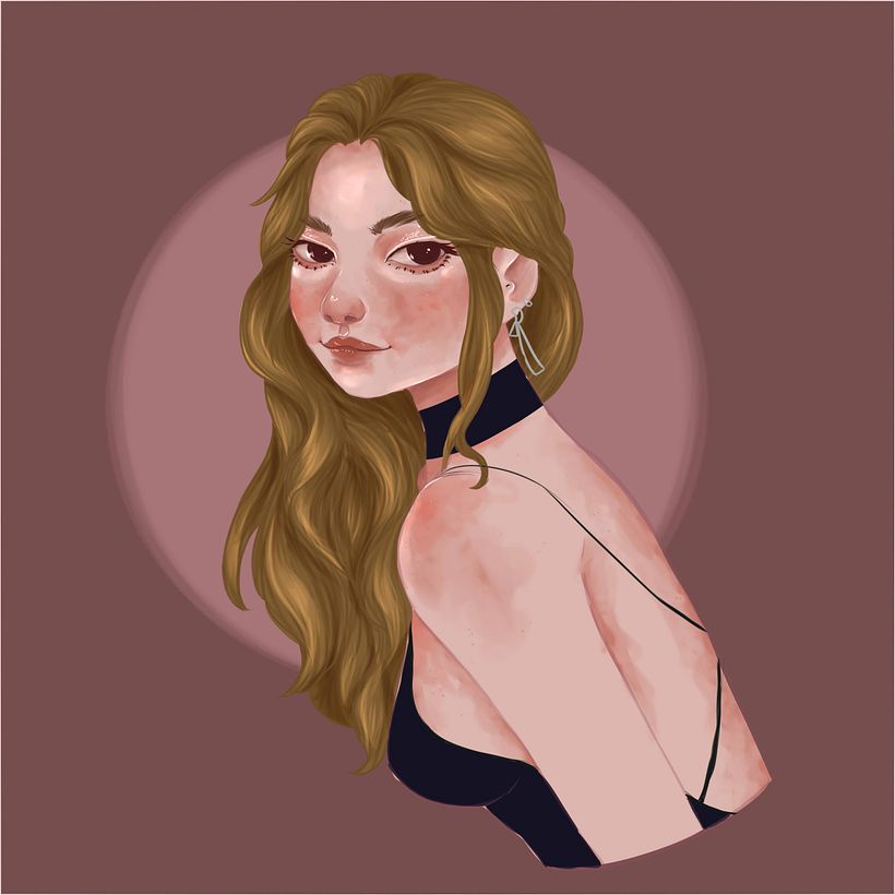 Tentei e muuito deixar o olho mais parecido com o olho asiático, mas ainda me falta treino hehe