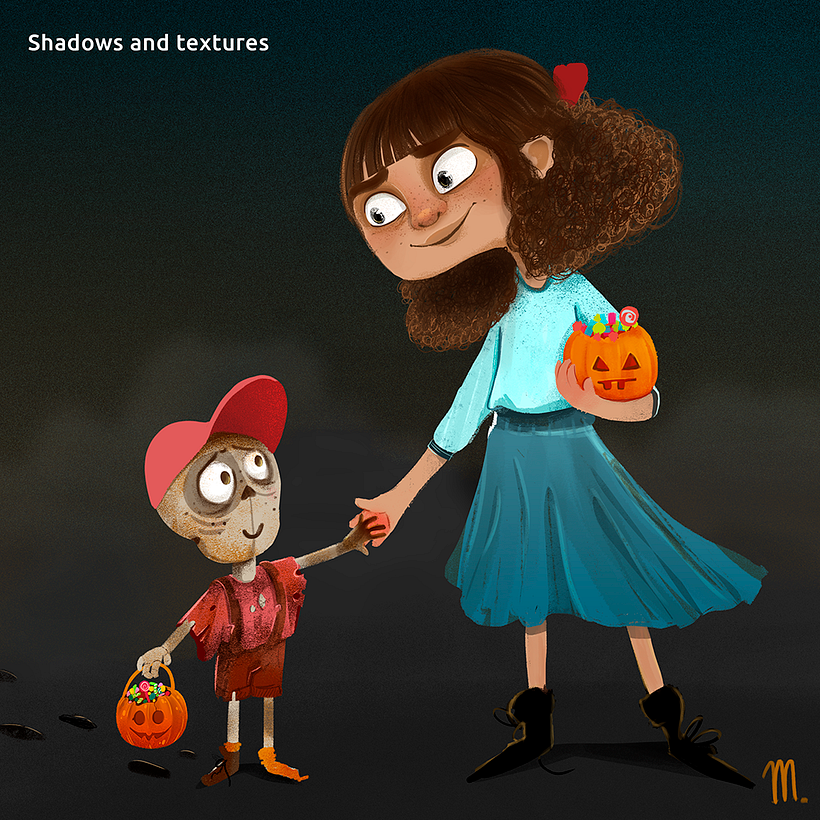 3. Sombras y texturas