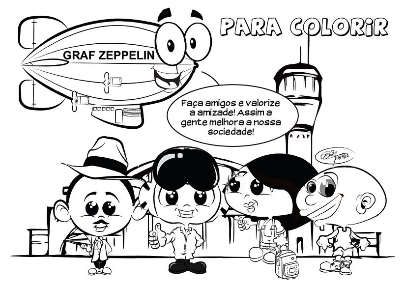 Conteúdo para colorir