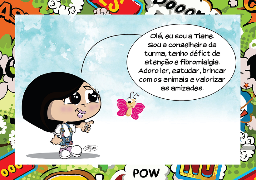Apresentação da personagem Tiane