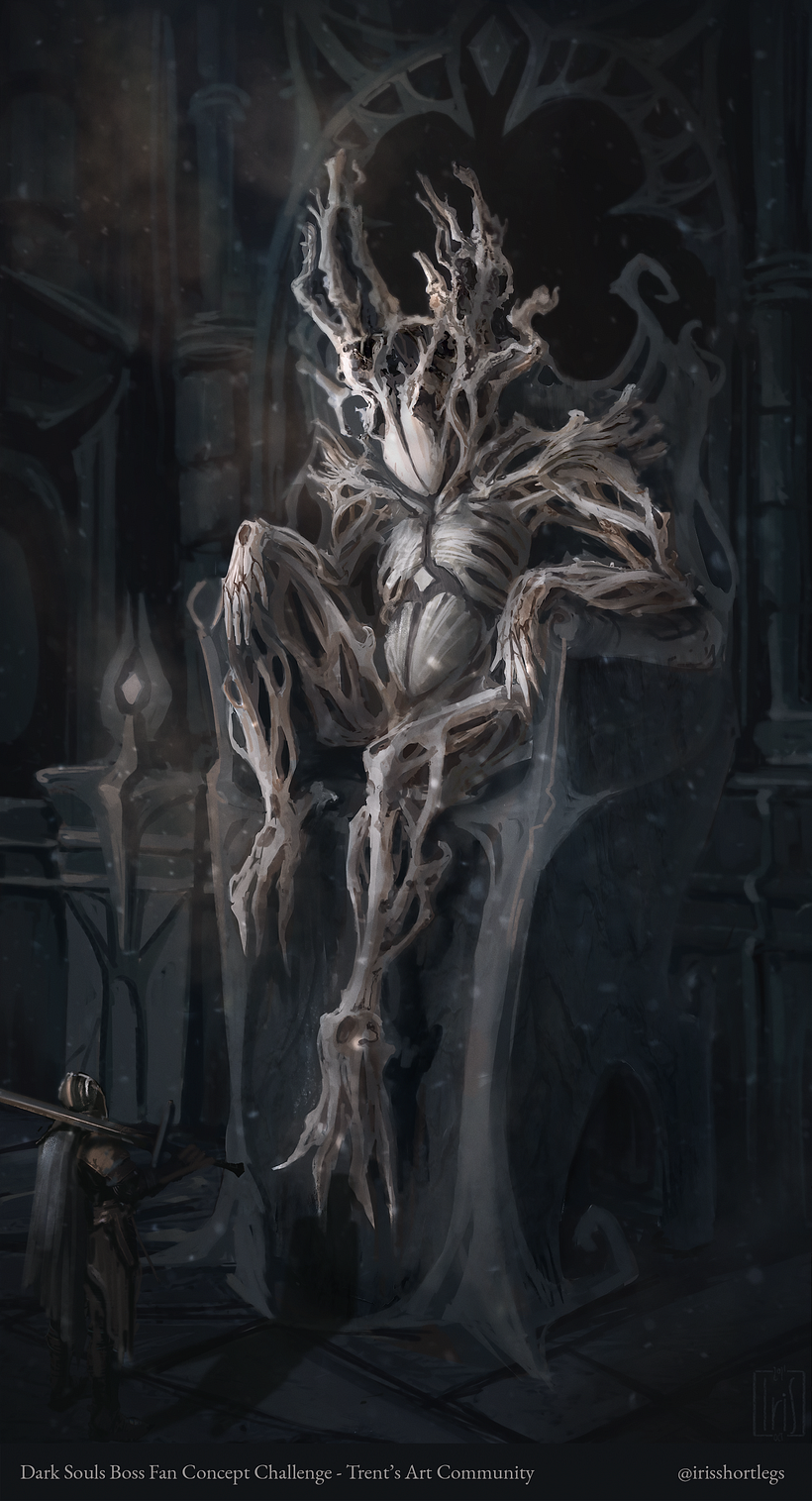 Dark Souls Boss fan character concept 1