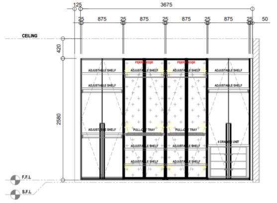 Modern Walk-in Closet 5