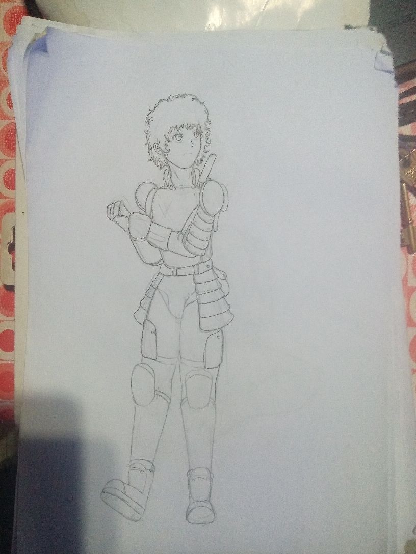 Mi Proyecto del curso: Dibujo de personajes manga desde cero 3