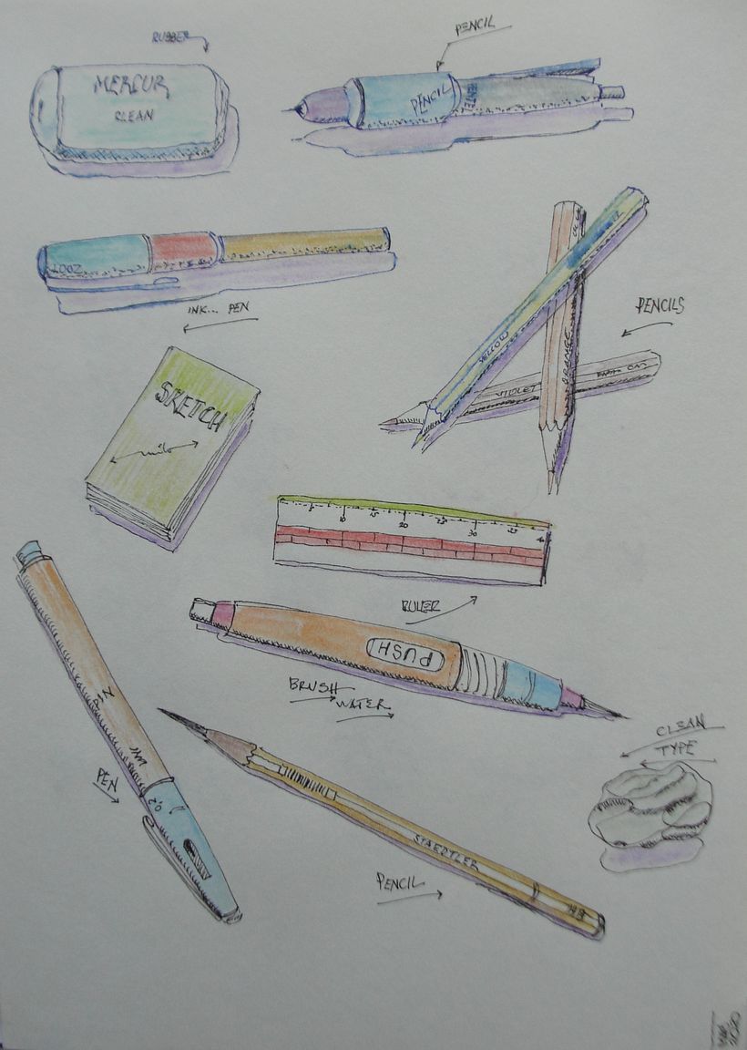 Meu projeto do curso: A arte de desenhar: transforme seus rabiscos em arte 1