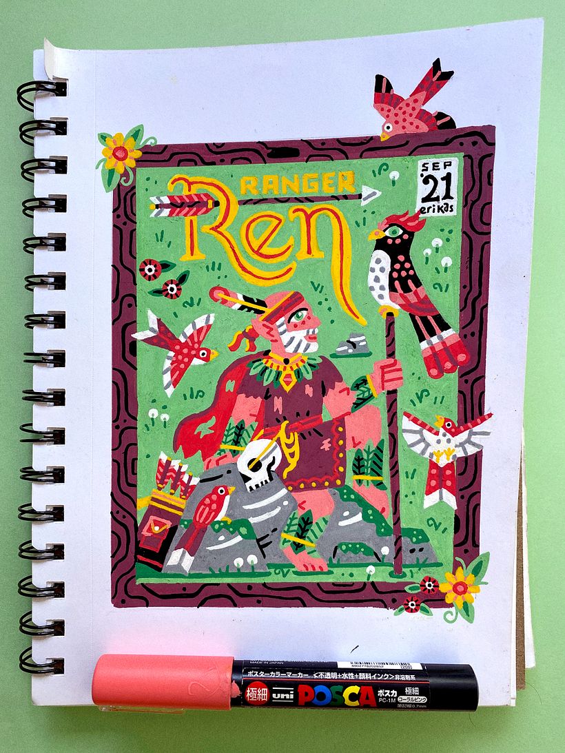 Ranger Ren - my first DnD character