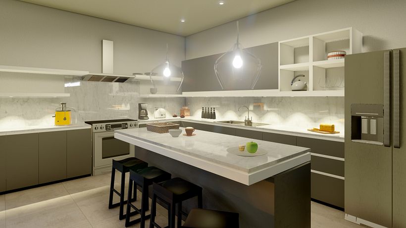 Mi Proyecto del curso: Fotorrealismo de espacios interiores con Lumion desde cero 1