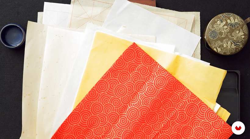 El papel rojo se utiliza siempre para escribir deseos en el Año Nuevo chino.