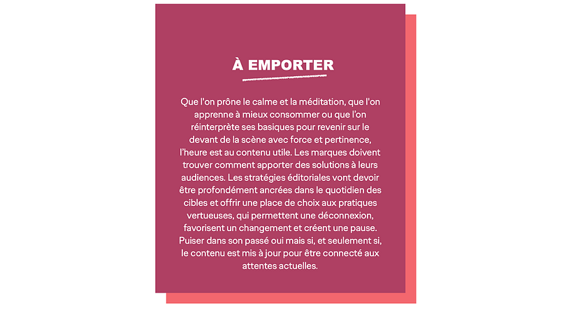 Tendances éditoriales  2