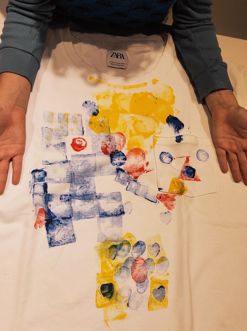 Hicimos algunas camisetas