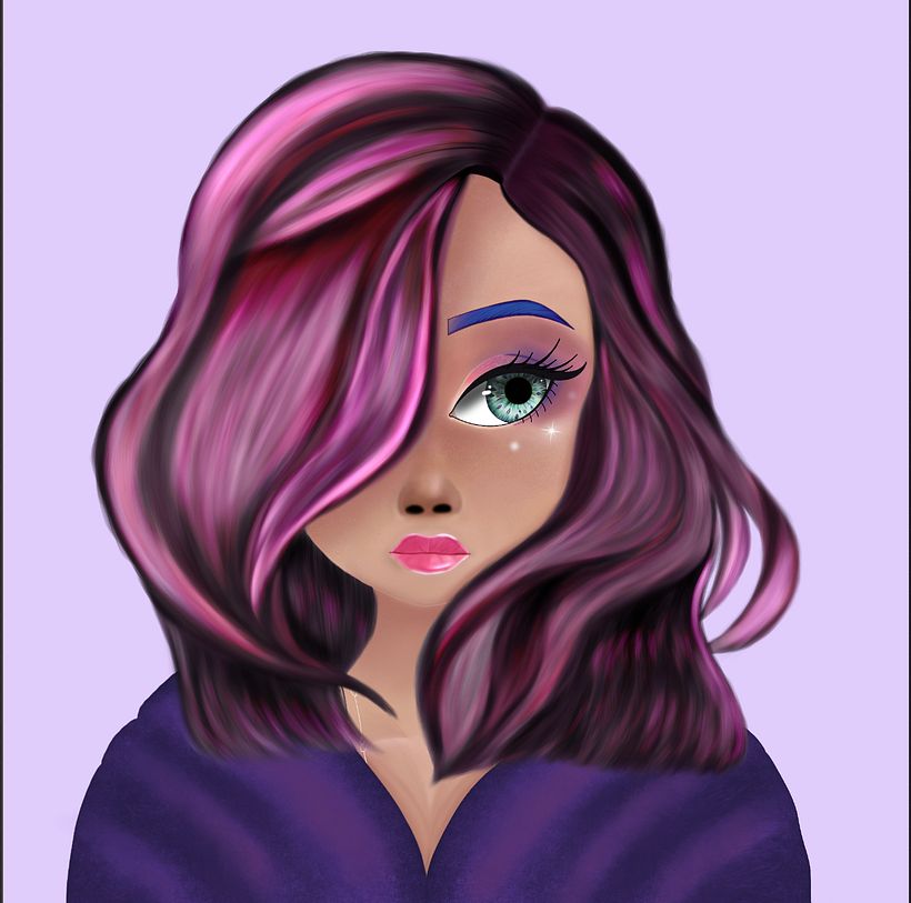 My project in Female Character Portraits in Procreate course 5