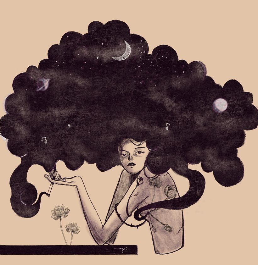 Mi Proyecto del curso: Técnicas de dibujo tradicional con Procreate 1