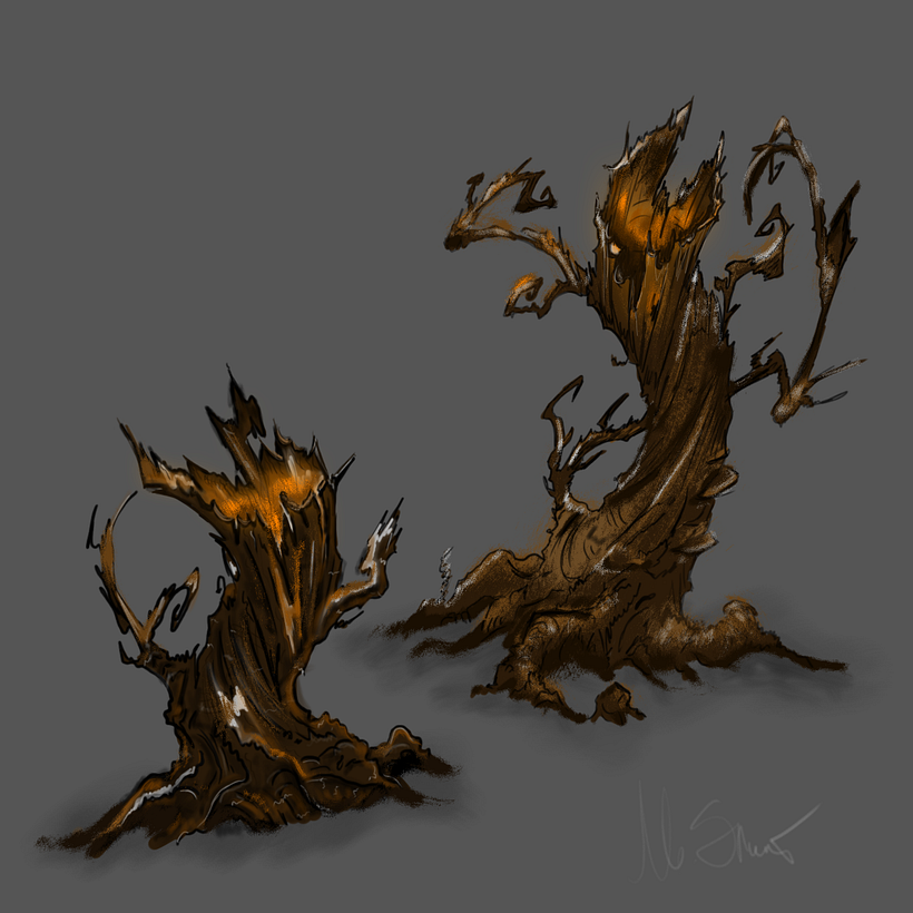 Illustration for game design  2