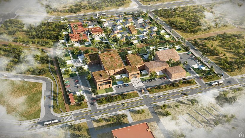 GREEN & SMART BUILDING PARK - 1st prize 2