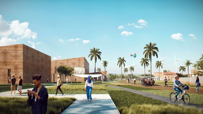 GREEN & SMART BUILDING PARK - 1st prize 4