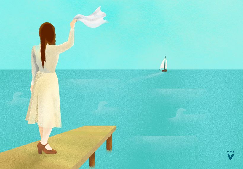 vircientovolando's illustration for "Horizon", Day 7.