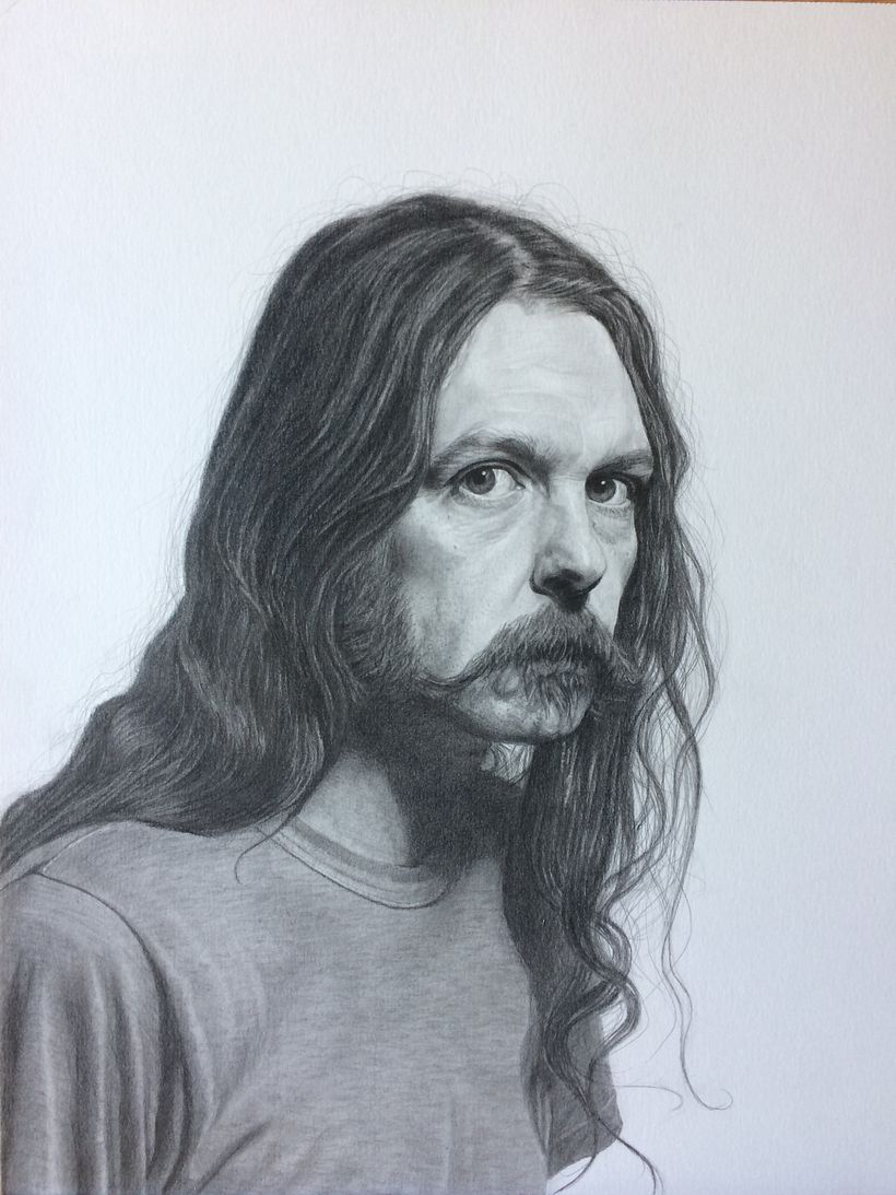 My project in Realistic Portrait with Graphite Pencil course 2