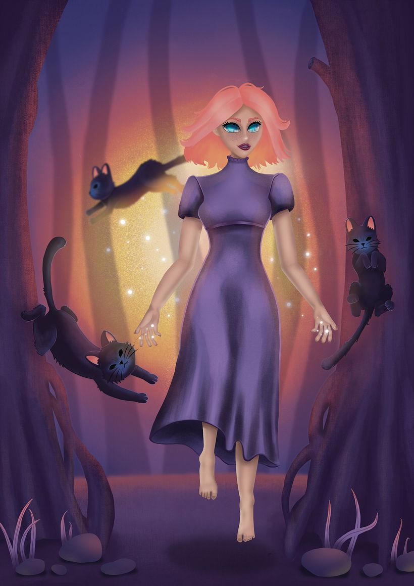 Feline witch