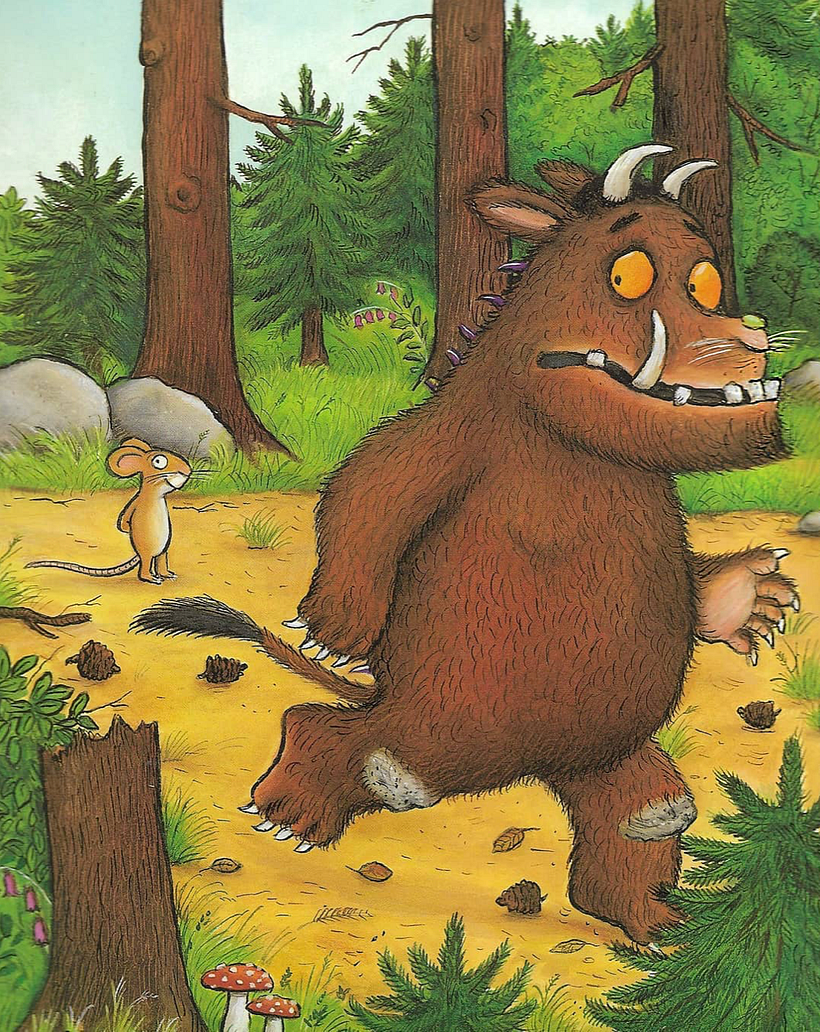 Image: courtesy Axel Scheffler (The Gruffalo)