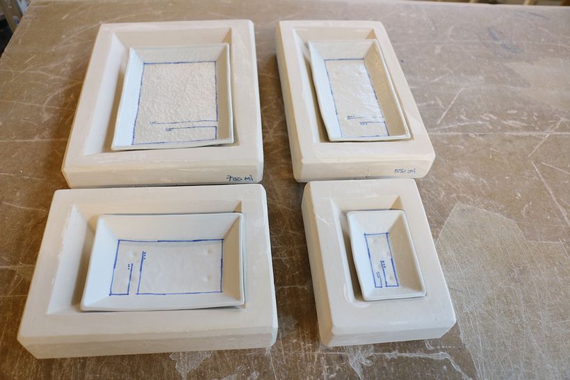 Vajilla japonesa decorada con oxido de cobalto 4