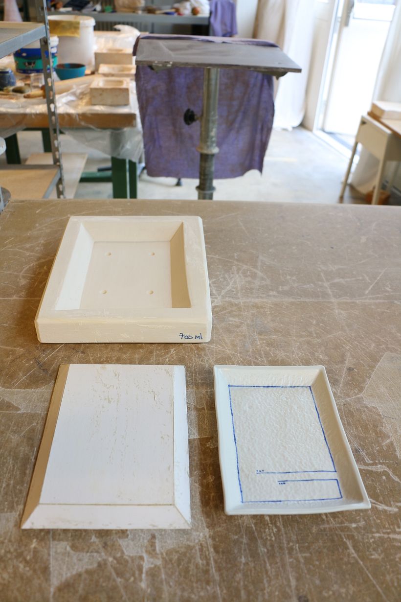 La maqueta, el molde y la reproduccion