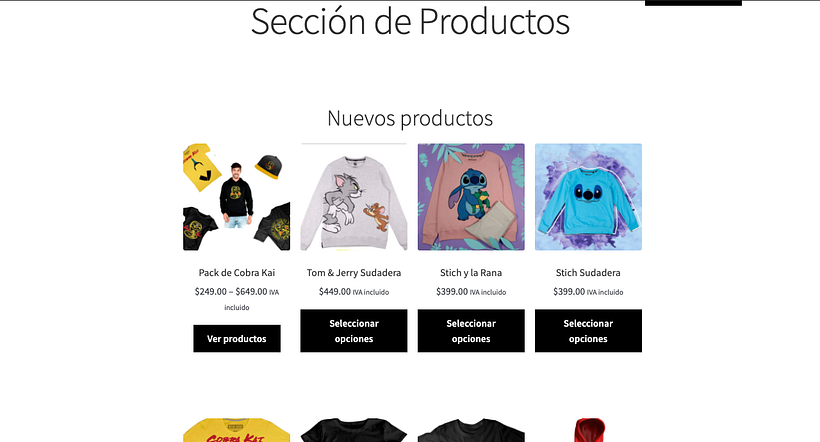 Mi Proyecto del curso: Creación de una tienda online en WordPress Yellow Strore 3