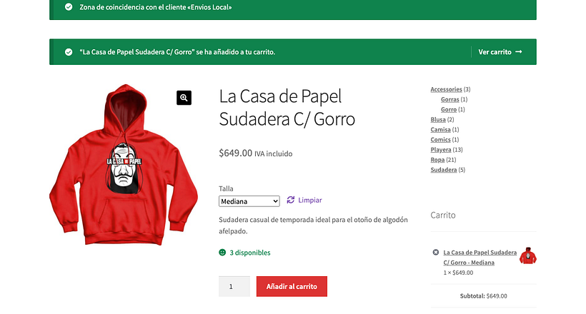 Mi Proyecto del curso: Creación de una tienda online en WordPress Yellow Strore 5