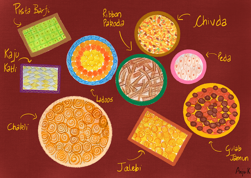 A festive spread: What I would eat for Diwali